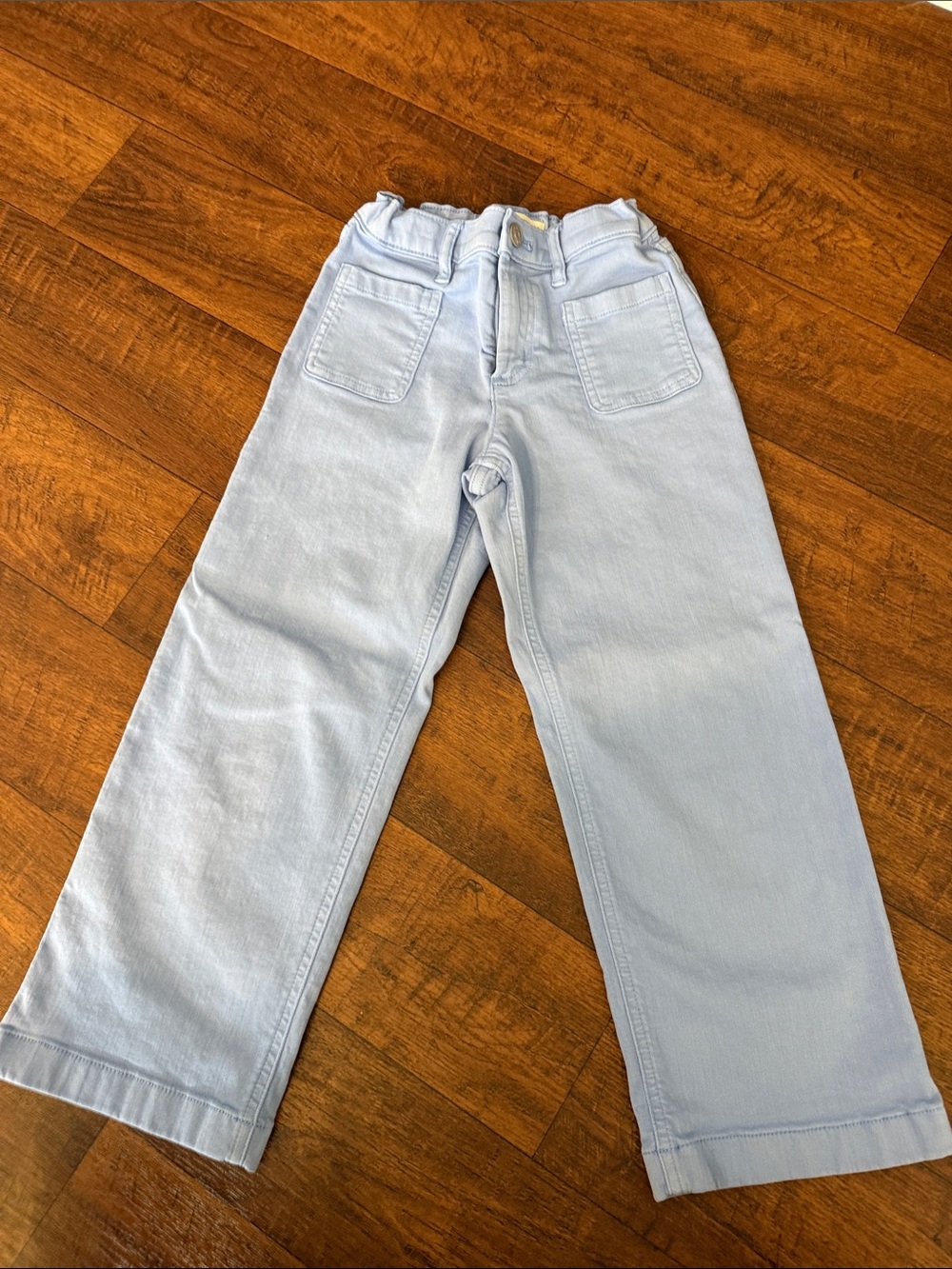 Periwinkle Kids Wide-Leg Jeans